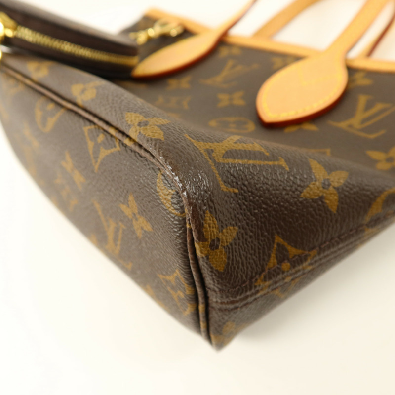 LOUIS VUITTON Monogram Neverfull BB金扣手挽肩背兩用袋-13