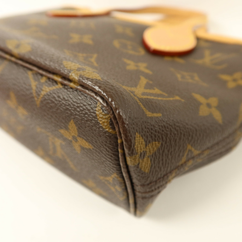 LOUIS VUITTON Monogram Neverfull BB金扣手挽肩背兩用袋-15
