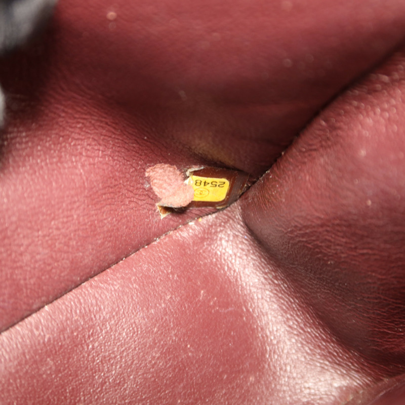 CHANEL 牛皮皮革Classic 25銀扣鏈帶肩背袋-6