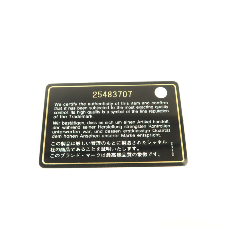 CHANEL 牛皮皮革Classic 25銀扣鏈帶肩背袋-7