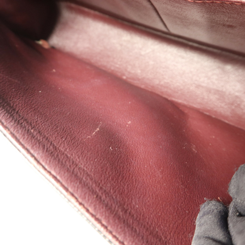 CHANEL 牛皮皮革Classic 25銀扣鏈帶肩背袋-20