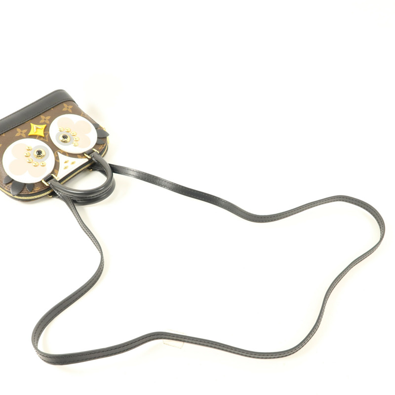 LOUIS VUITTON Monogram Alma Lovely Birds金扣手挽肩背兩用袋-7