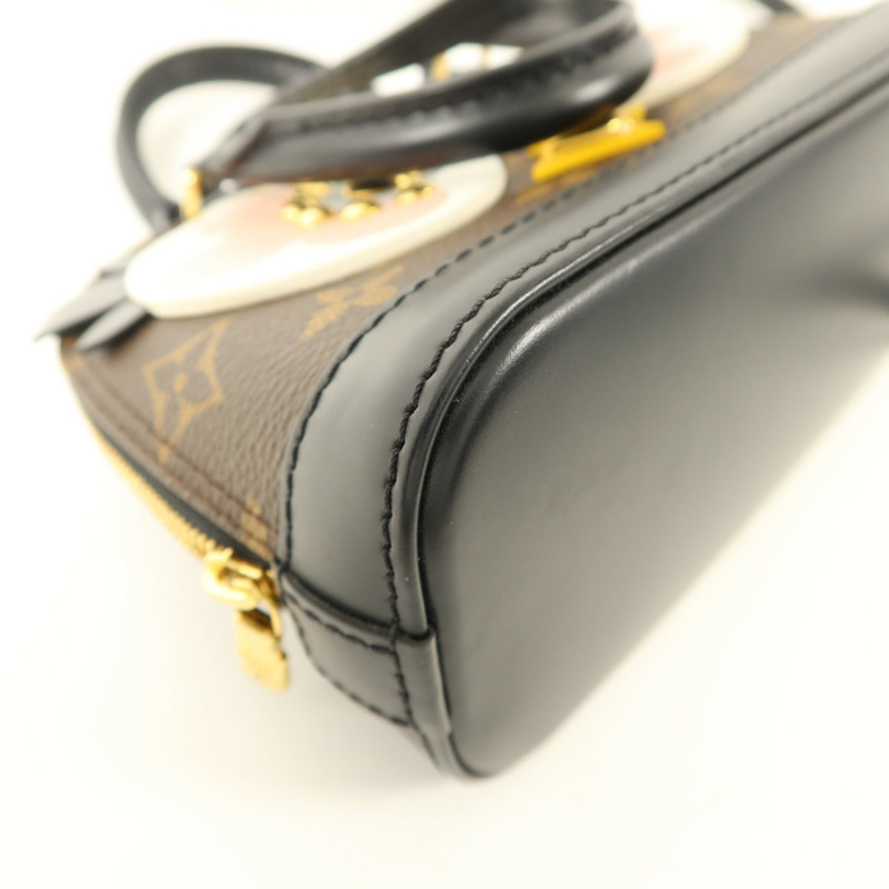 LOUIS VUITTON Monogram Alma Lovely Birds金扣手挽肩背兩用袋-13