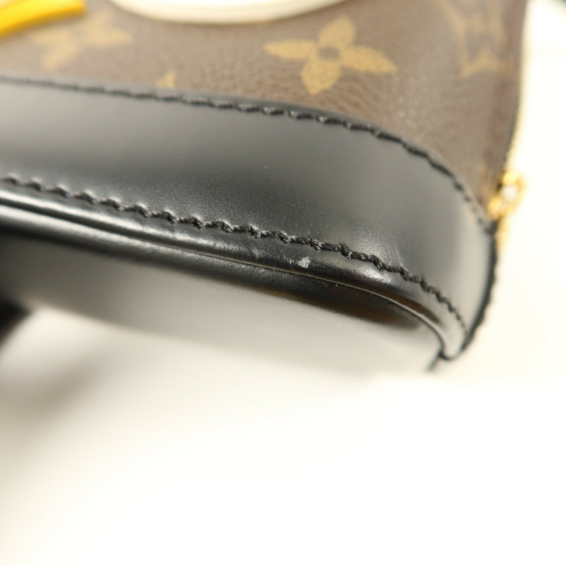 LOUIS VUITTON Monogram Alma Lovely Birds金扣手挽肩背兩用袋-18