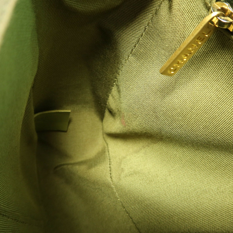 CHANEL 羊皮皮革Boy 28金扣鏈帶肩背袋-20