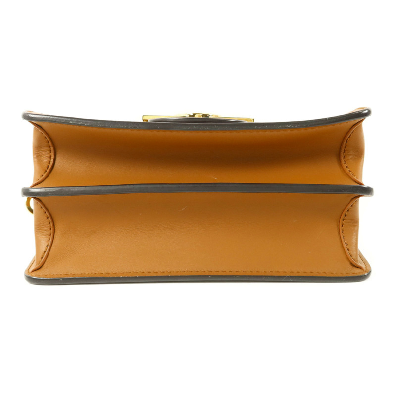 LOUIS VUITTON Monogram Reverse Mini Dauphine金扣肩背袋-3