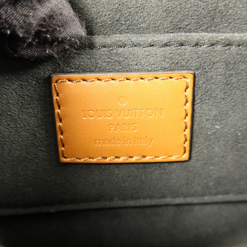 LOUIS VUITTON Monogram Reverse Mini Dauphine金扣肩背袋-5