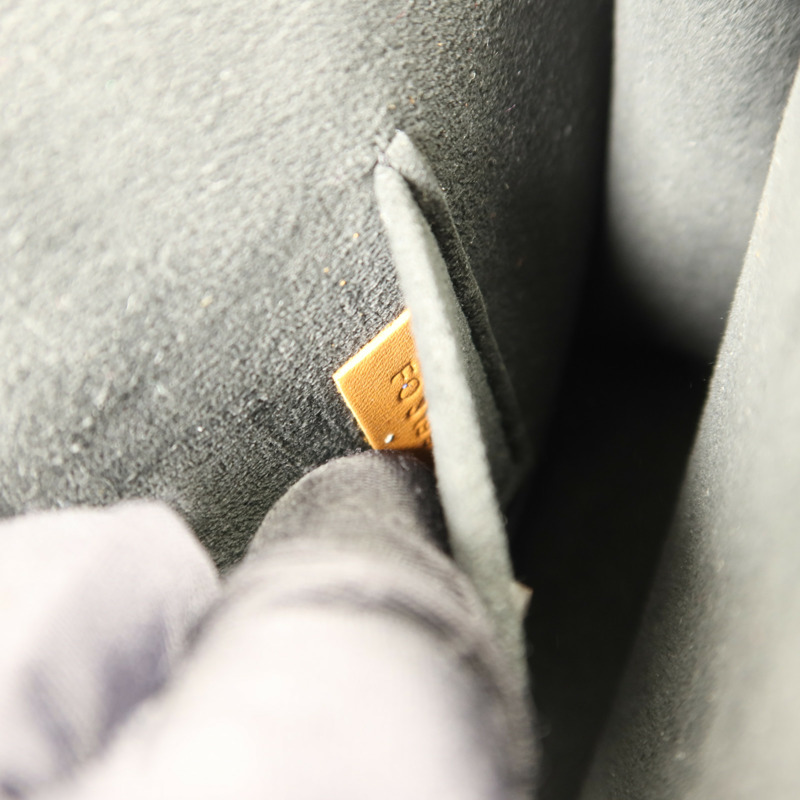 LOUIS VUITTON Monogram Reverse Mini Dauphine金扣肩背袋-6