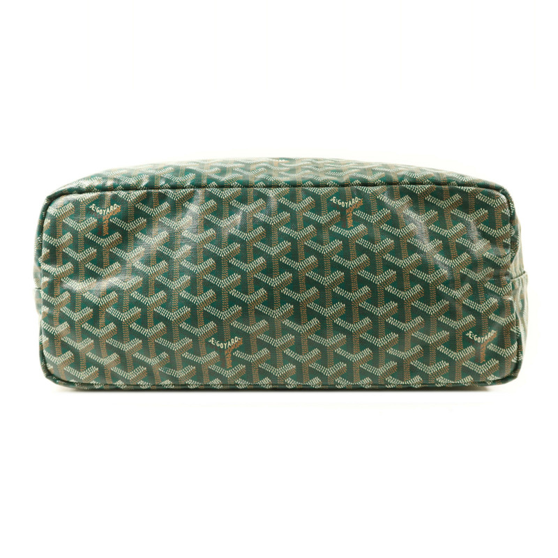 GOYARD 塗層帆布Saint Louis PM銀扣手挽袋-3