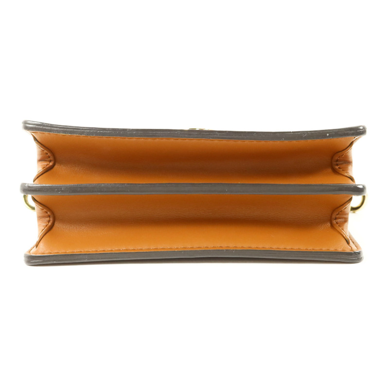 LOUIS VUITTON Monogram Reverse Mini Dauphine金扣肩背袋-3