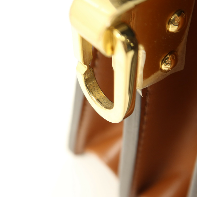 LOUIS VUITTON Monogram Reverse Mini Dauphine金扣肩背袋-8