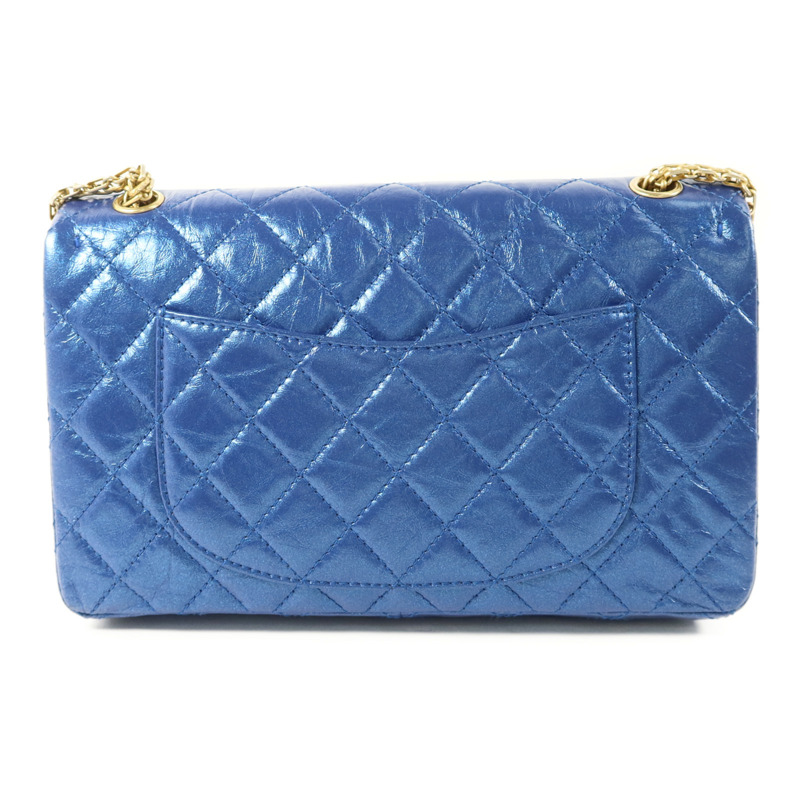 CHANEL 牛皮皮革2.55 Large Reissue金扣鏈帶肩背袋-1