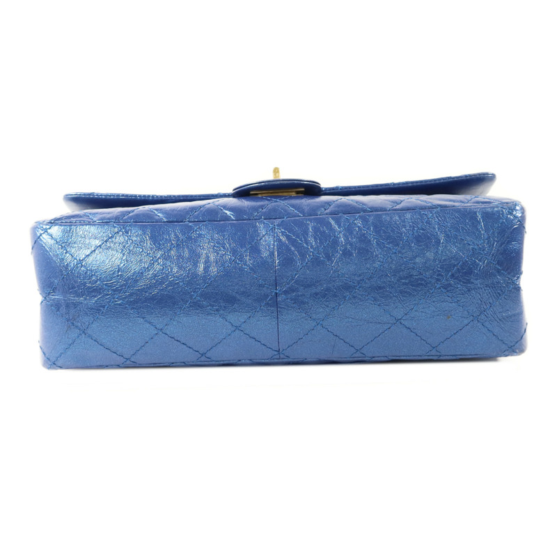 CHANEL 牛皮皮革2.55 Large Reissue金扣鏈帶肩背袋-3
