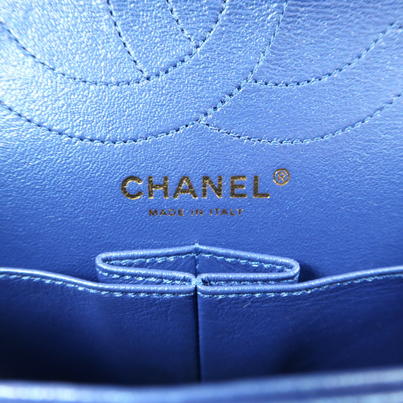 CHANEL 牛皮皮革2.55 Large Reissue金扣鏈帶肩背袋-5