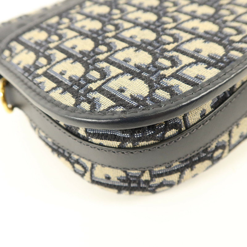 Dior 帆布Bobby金扣肩背袋-14