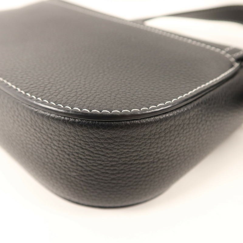 Dior 牛皮皮革Mini Saddle Messenger Bag With Flap銀扣肩背袋-12