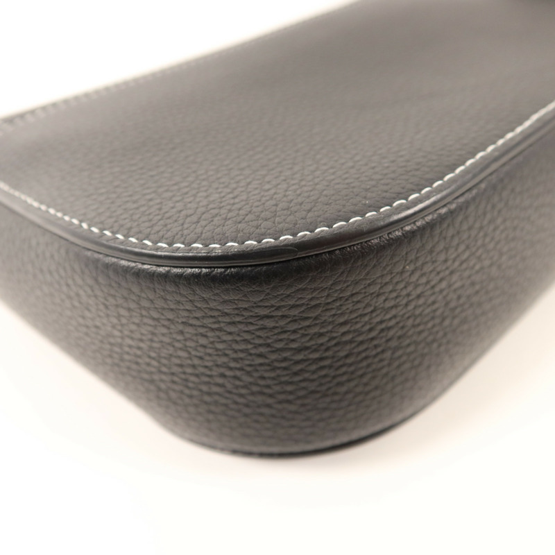 Dior 牛皮皮革Mini Saddle Messenger Bag With Flap銀扣肩背袋-13