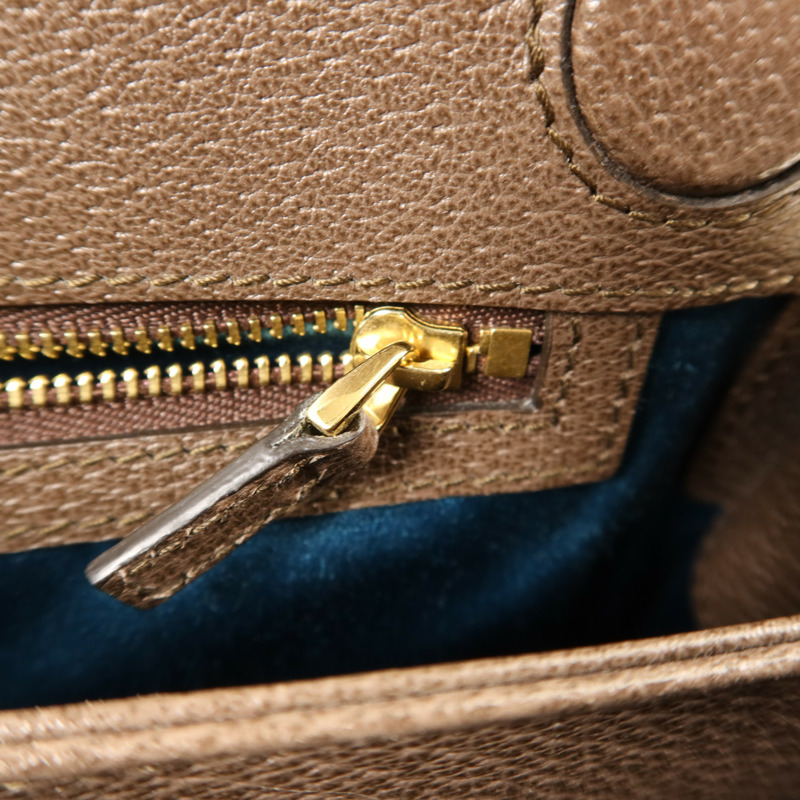 GUCCI 塗層帆布Ophidia金扣鏈帶肩背袋-8