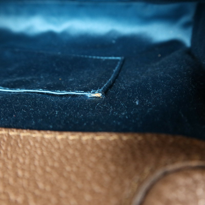 GUCCI 塗層帆布Ophidia金扣鏈帶肩背袋-17