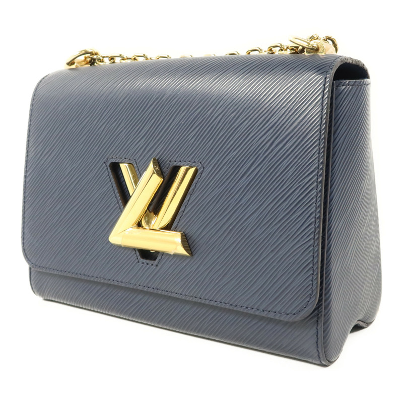 LOUIS VUITTON Epi Twist MM金扣鏈帶肩背袋-2
