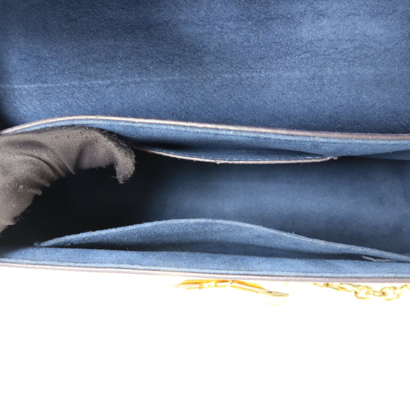 LOUIS VUITTON Epi Twist MM金扣鏈帶肩背袋-4