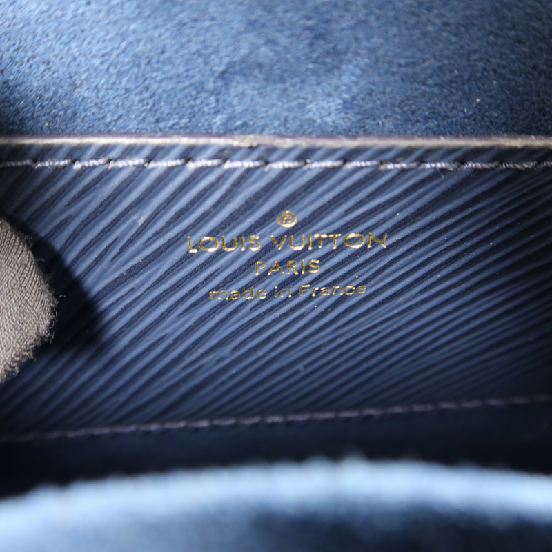 LOUIS VUITTON Epi Twist MM金扣鏈帶肩背袋-5