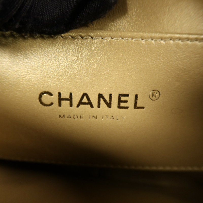 CHANEL 羊皮皮革Chain Shoulder Bag金扣鏈帶肩背袋-5