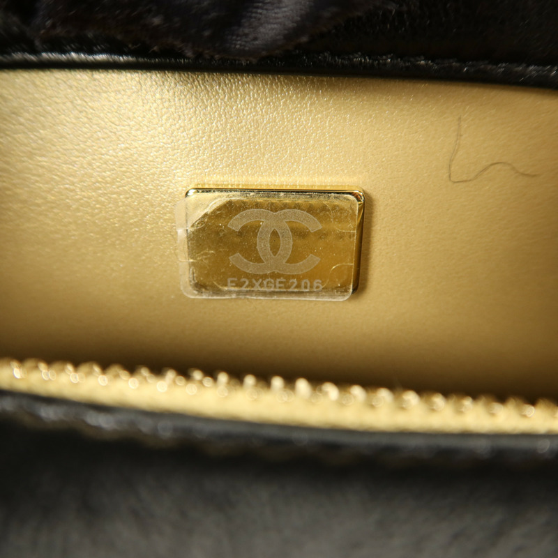 CHANEL 羊皮皮革Chain Shoulder Bag金扣鏈帶肩背袋-6