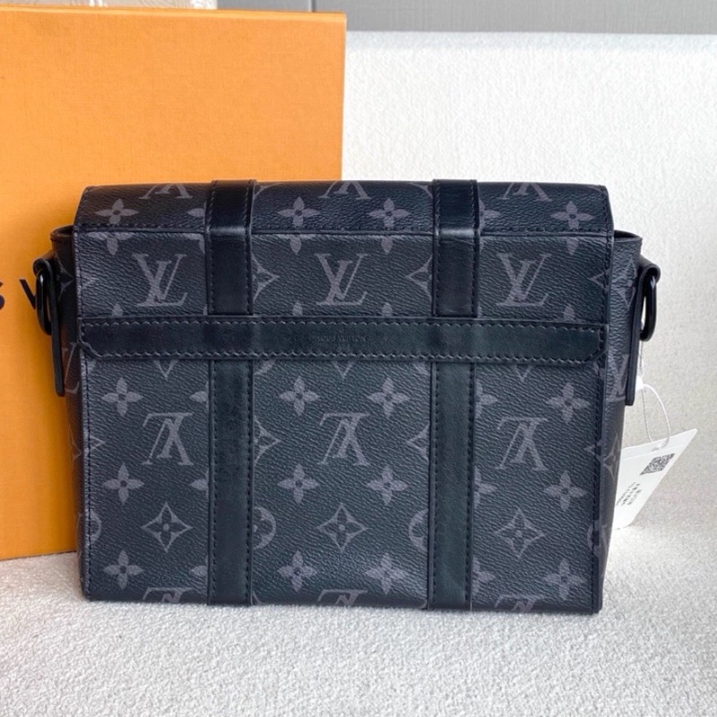 LV Trunk黑武士盒子包 芯片款 尺寸24*19*6 黑老花-12