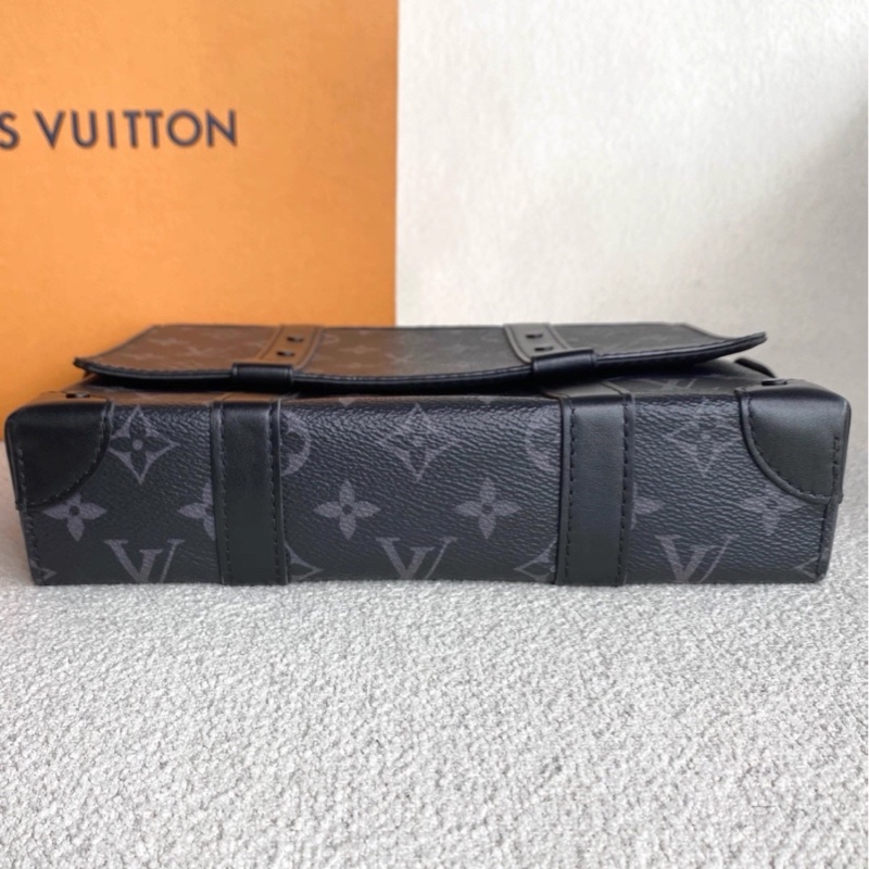 LV Trunk黑武士盒子包 芯片款 尺寸24*19*6 黑老花-14