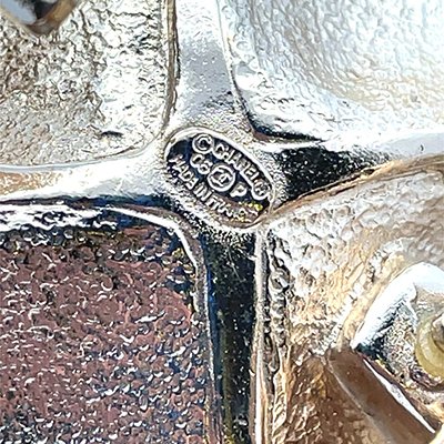 ＊奢華大道國際精品＊【CH0678】CHANEL 奶油色琺瑯山茶花帆布腰鍊-3