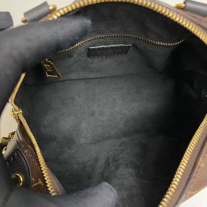 LV Petite Malle Souple老花八角盒 芯片-7