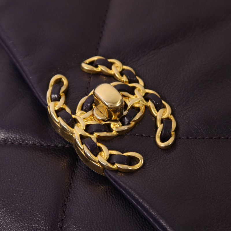 CHANEL 羊皮皮革C19 Small手挽肩背兩用袋-10