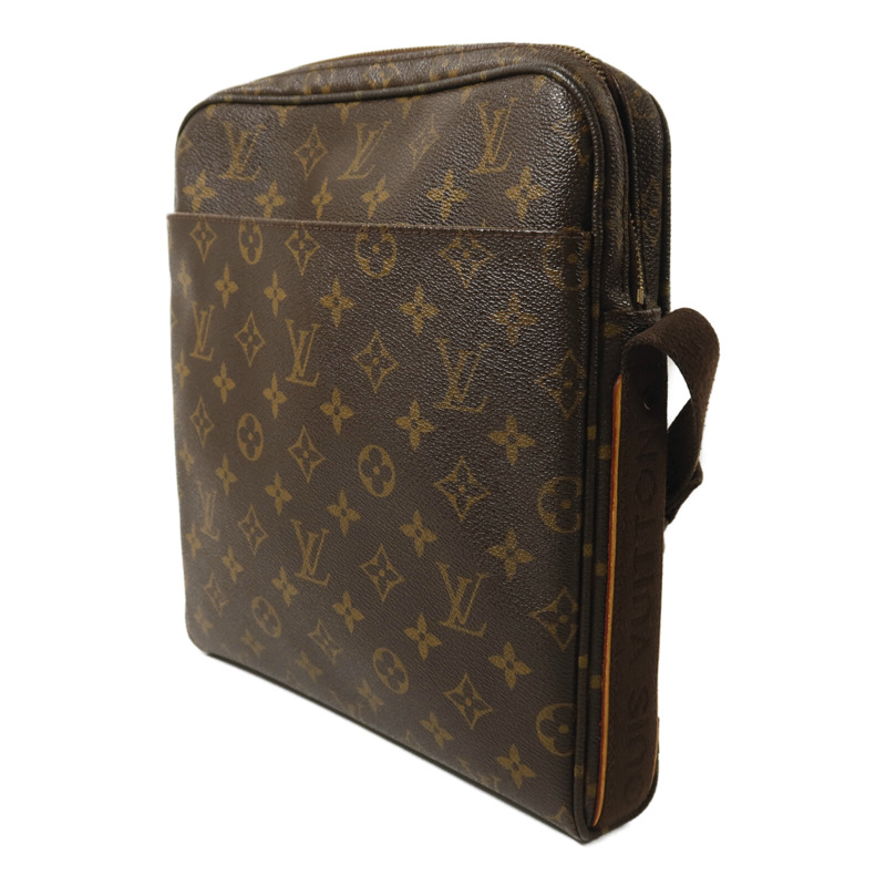 LOUIS VUITTON Monogram Trotteur Beaubourg金扣肩背袋-2