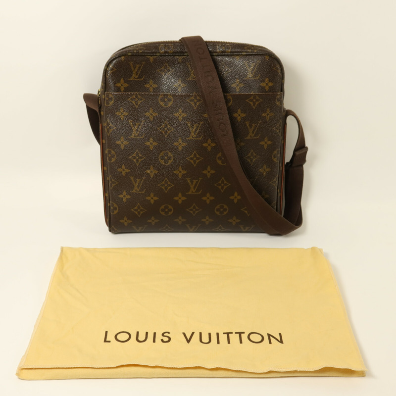 LOUIS VUITTON Monogram Trotteur Beaubourg金扣肩背袋-8