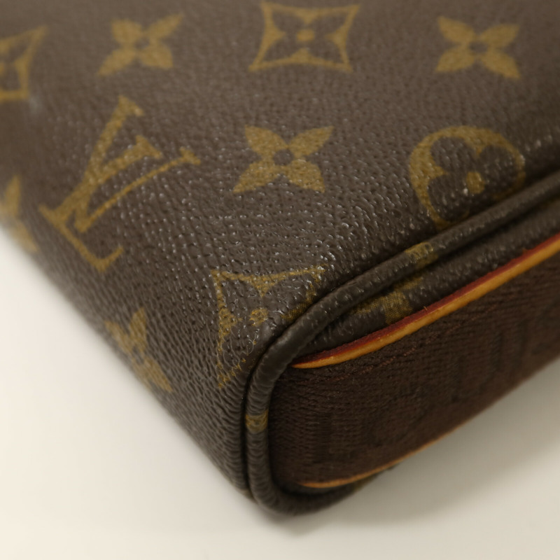 LOUIS VUITTON Monogram Trotteur Beaubourg金扣肩背袋-11