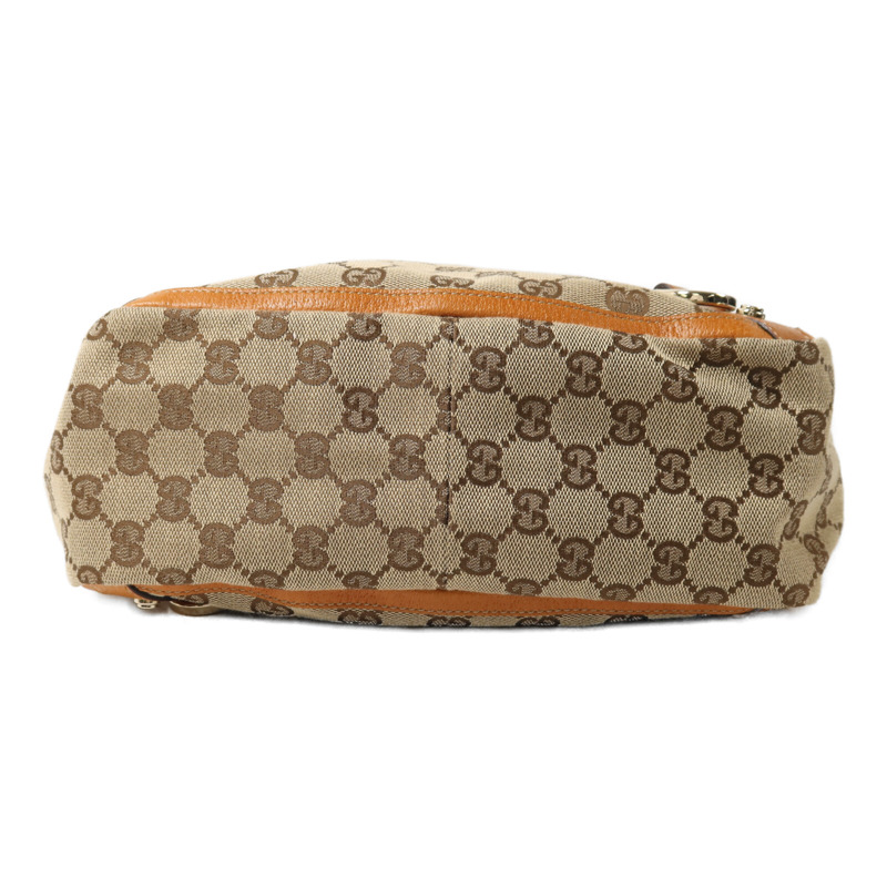 GUCCI 帆布Hand Bag金扣手挽袋-3