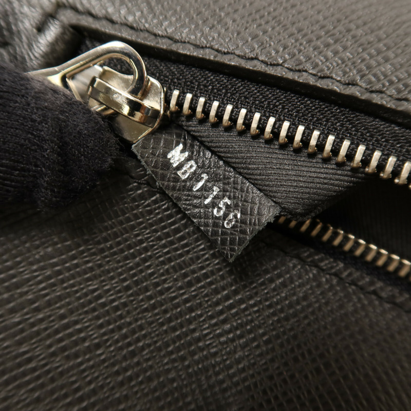 LOUIS VUITTON Taiga Porte Documents Slim銀扣公事包-7