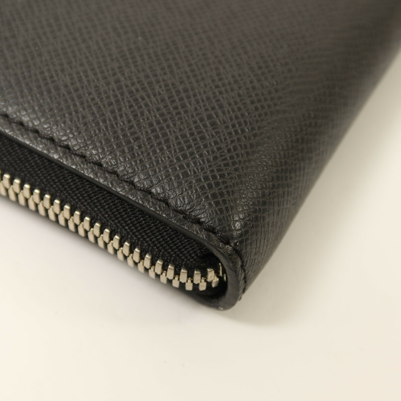 LOUIS VUITTON Taiga Porte Documents Slim銀扣公事包-13