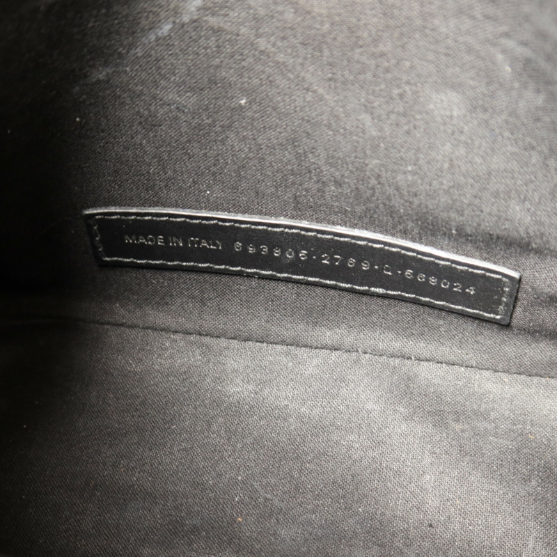 BALENCIAGA 塗層帆布/牛皮皮革2 way Shoulder金扣手挽肩背兩用袋-6