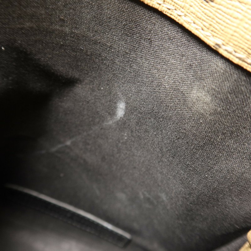 BALENCIAGA 塗層帆布/牛皮皮革2 way Shoulder金扣手挽肩背兩用袋-14