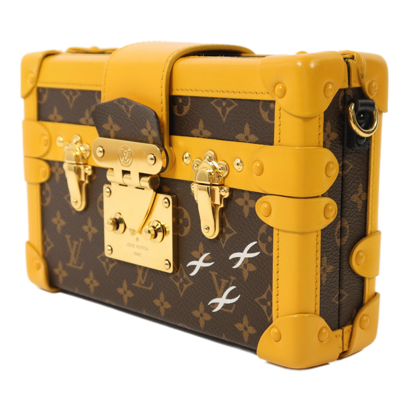 LOUIS VUITTON Monogram Petite Malle金扣肩背袋-2