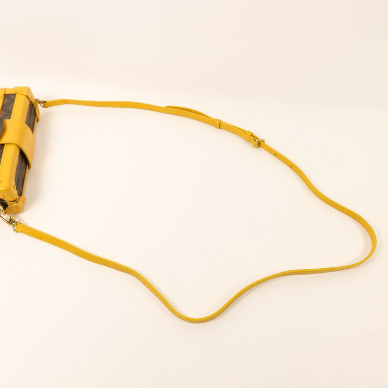 LOUIS VUITTON Monogram Petite Malle金扣肩背袋-7