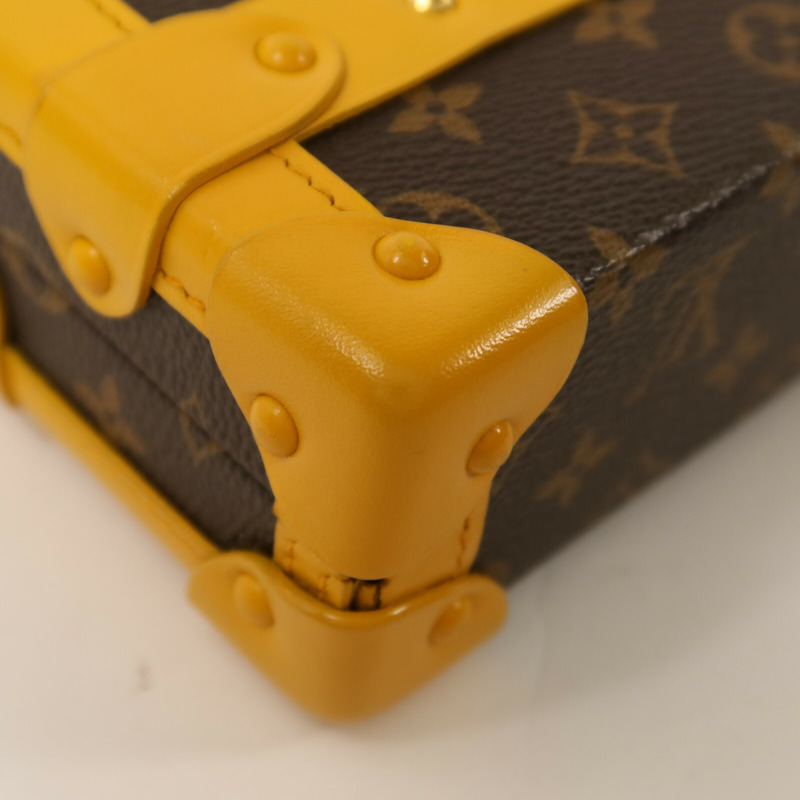 LOUIS VUITTON Monogram Petite Malle金扣肩背袋-12