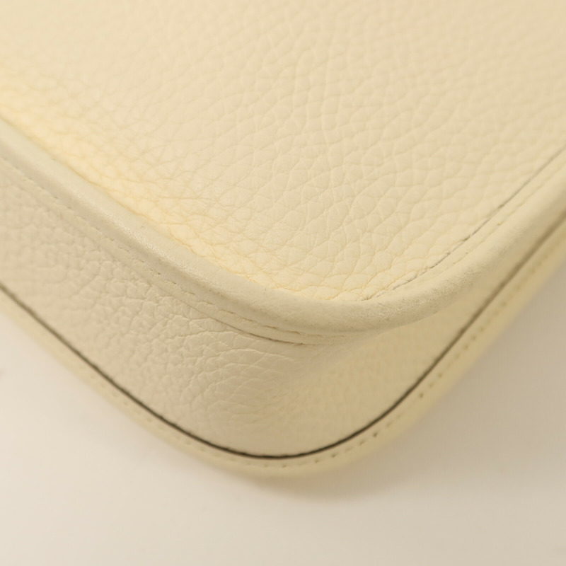 HERMES Clemence皮革Evelyne TPM銀扣肩背袋Nata-14