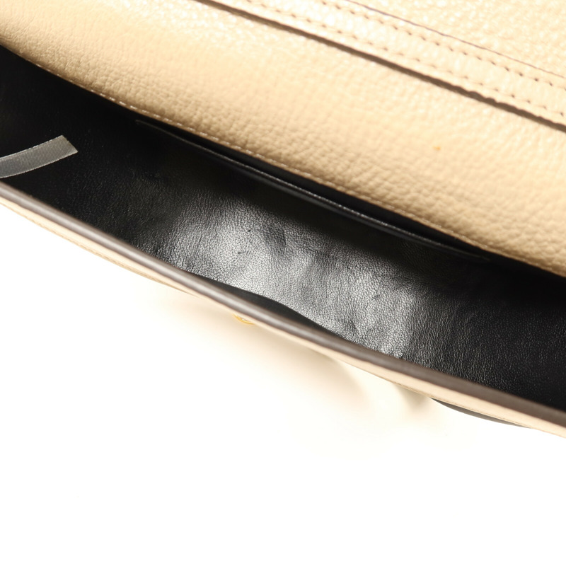 Chloe 牛皮皮革Nile Minaudiere Bracelet Bag金扣手挽肩背兩用袋-4