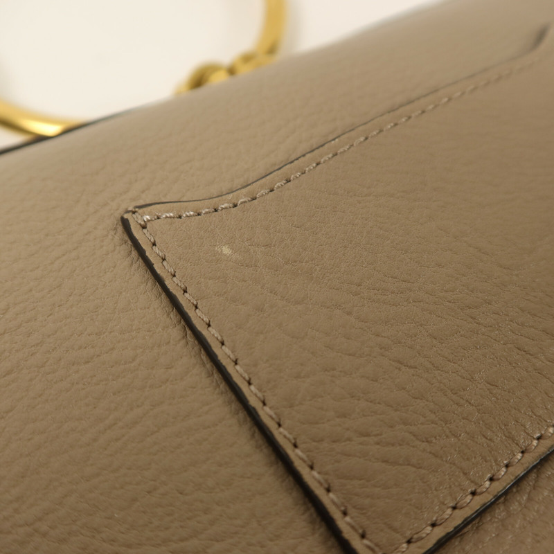 Chloe 牛皮皮革Nile Minaudiere Bracelet Bag金扣手挽肩背兩用袋-14