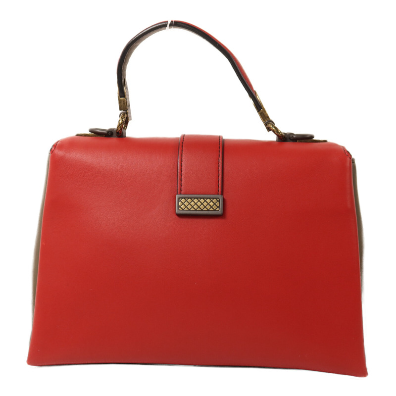 BOTTEGA VENETA 羊皮皮革2 way Shoulder手挽肩背兩用袋-2