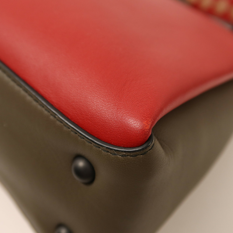 BOTTEGA VENETA 羊皮皮革2 way Shoulder手挽肩背兩用袋-12