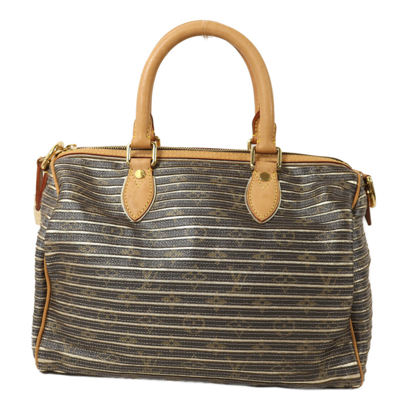 LOUIS VUITTON Monogram Eden Speedy Bandouliere 30金扣手挽肩背兩用袋-1